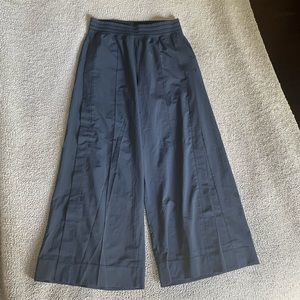 Lululemon Navy Crop Wide Leg Pants